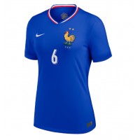 Fotbalové Dres Francie Eduardo Camavinga #6 Dámské Domácí ME 2024 Krátký Rukáv